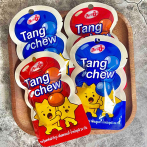 ถังหูลู่หนึบ – ลูกอมเคี้ยวหนึบรสชาติบลูเบอร์รี่ & สตรอเบอร์รี่ สุดคิ้วท์